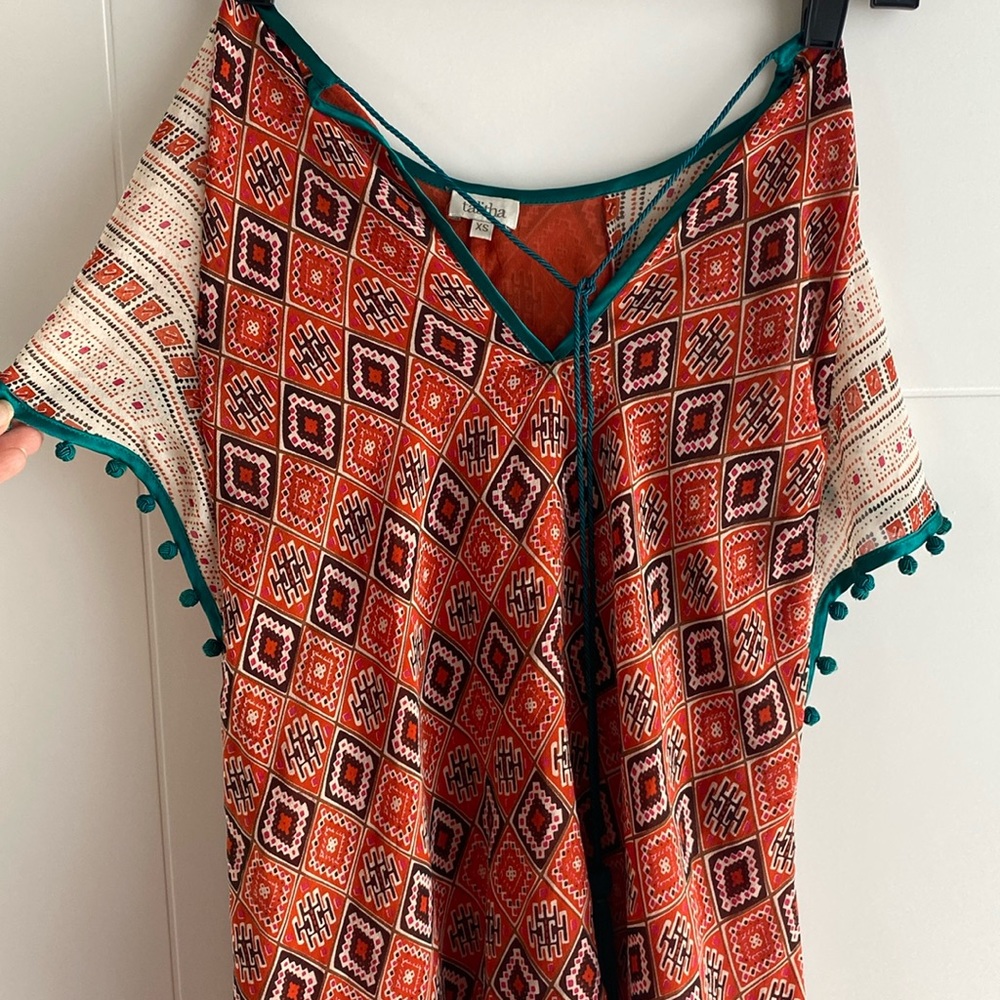 Boho Talitha 💯 SILK Top